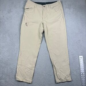 Patagonia Quandry Men's Khaki Outdoor Hiking Cargo Pants Size 38